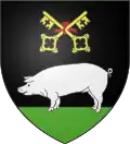 Brasão de armas de Poussan