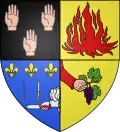 Brasão de armas de Saint-Laurent-d'Agny