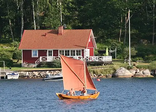 Barco tradicional de Blekinge