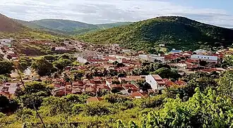 Vista da Cidade de Bodó-RN.