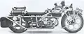 O modelo "Langtourer" com 600&nbsp;cm³ de 1928