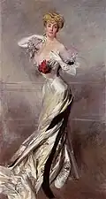 Retrato da condessa Zichy par Giovanni Boldini, 1905.