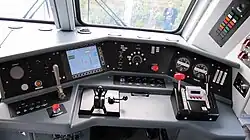 Controles do condutor.