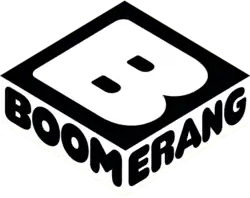 Logótipo usado pelo Boomerang desde 21 de abril de 2015 até 22 de março de 2023 (em Portugal foi usado desde 26 de abril de 2018 até 22 de março de 2023).