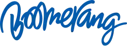 Logótipo utilizado pelo Boomerang Europa desde 25 de março de 2005 até 13 de janeiro de 2015.