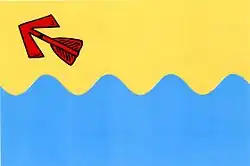 Bandeira de Boršov nad Vltavou