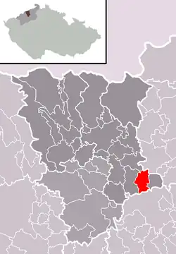 Localização de Bořislav