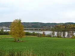 Ponte ferroviária sobre o rio Ångermanälven