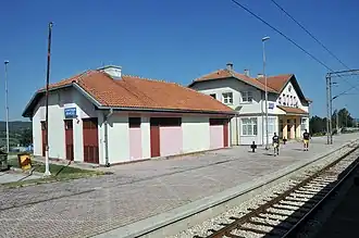 La gare de Branešci