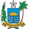 Brasão de armas de Barra de São Miguel