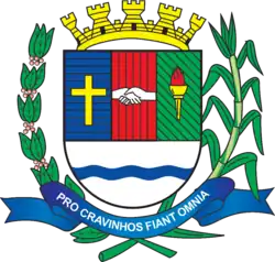 Brasão de armas de Cravinhos
