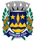 Brasão de armas de Floresta Azul