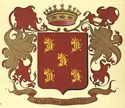 Brasão do Barão de Teresópolis.