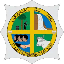 Brasão de armas de Laranjal do Jari