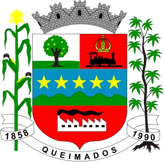 Brasão de armas de Queimados