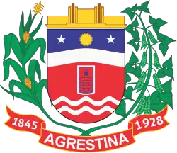 Brasão de armas de Agrestina