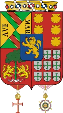 Brasão do Barão de Jaraguá.