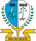 Brasão de armas de Rio do Oeste