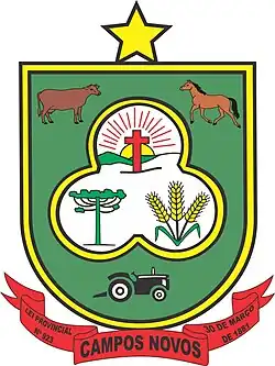 Brasão do município de Campos Novos