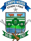 Brasão de Campo Maior, município do Piauí