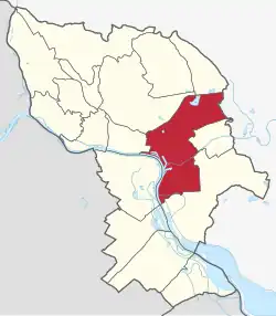 Localização de Ružinov em Bratislava