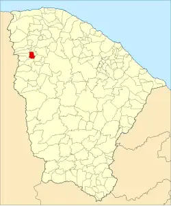 Localização de Graça no Ceará