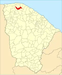 Localização de Marco no Ceará