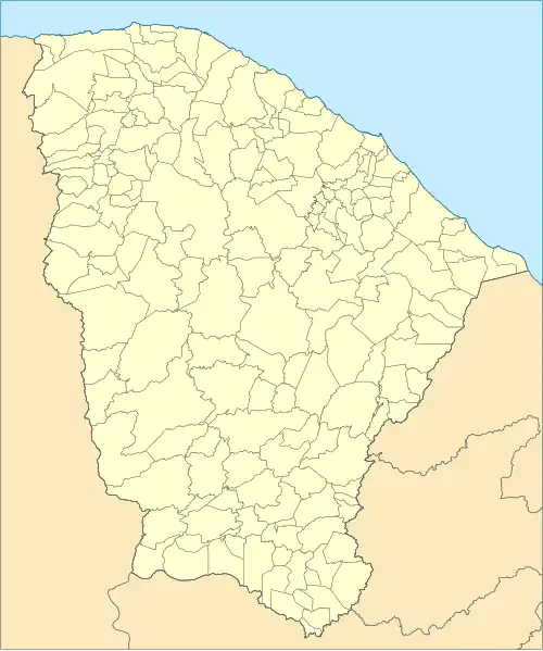 Mapa do Ceará