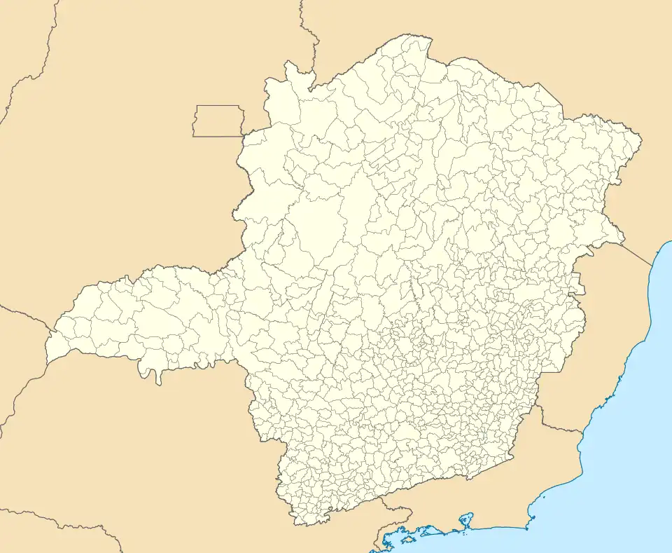 Mapa de Minas Gerais