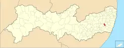 Localização de Cortês em Pernambuco