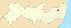 Localização de Cumaru em Pernambuco