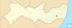 Localização de Cupira em Pernambuco