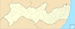 Localização de Ferreiros em Pernambuco