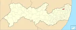 Localização de João Alfredo em Pernambuco