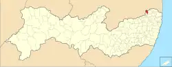 Localização de Macaparana em Pernambuco