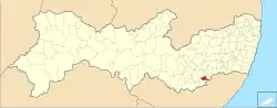 Localização de Palmeirina em Pernambuco