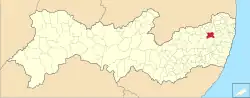 Localização de Passira em Pernambuco