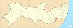 Localização de Quipapá em Pernambuco