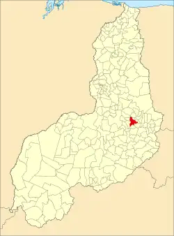 Localização de Picos no Piauí