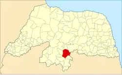 Localização de Acari no Rio Grande do Norte