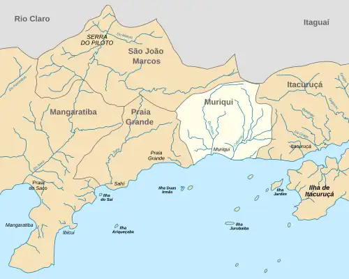 Localização em Mangaratiba