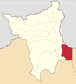 Localização de Caroebe em Roraima