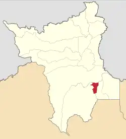 Localização de São Luiz do Anauá em Roraima