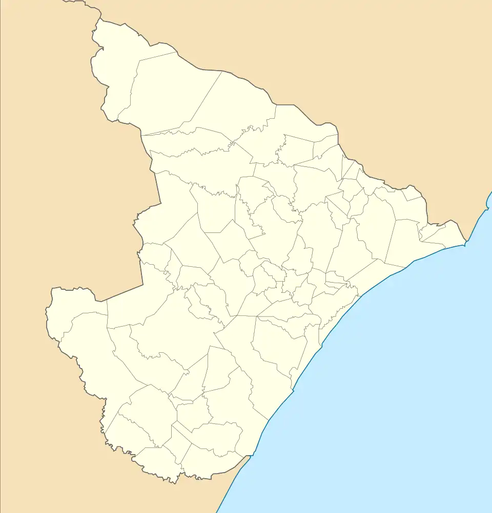 Mapa de Sergipe