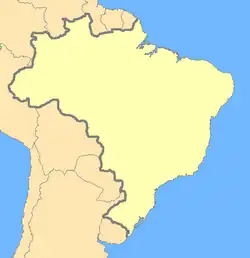 Embora a principal área de distribuição de M. pomum seja o Indo-Pacífico,[3] a espécie também se encontra nas ilhas da costa brasileira, onde recebera a denominação de M. noronhensis.[2][4]