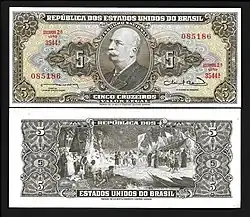 Cédulas de 5 cruzeiros (1963)