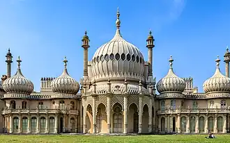 Royal Pavilion em Brighton por John Nash (1815–1823)