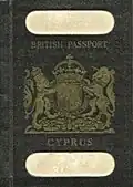 Passaporte britânico do Chipre