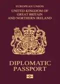 Passaporte britânico diplomático biométrico