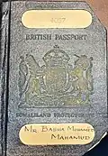 Passaporte britânico da Somalilândia